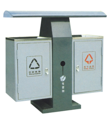 T形分類環(huán)保鋼制垃圾箱