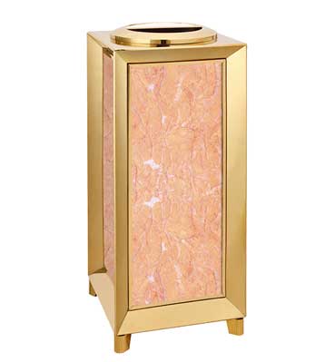 立式鈦金垃圾桶