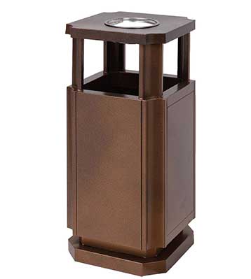 古銅烤漆酒店煙灰垃圾桶