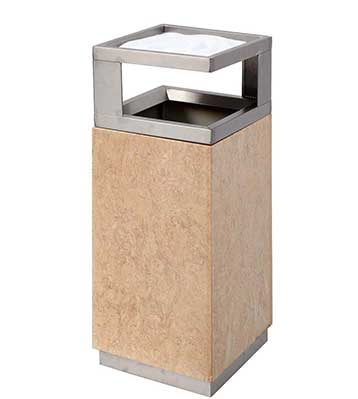 大理石商場垃圾桶