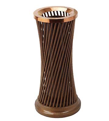 酒店鋼管小蠻腰垃圾桶