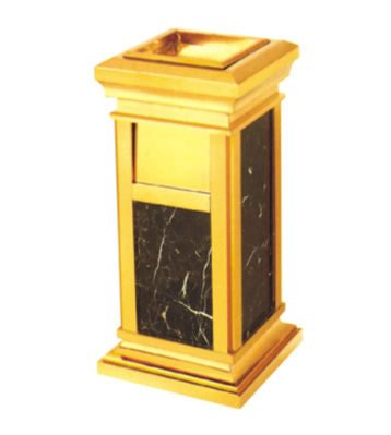 鈦金座地煙灰桶