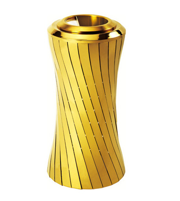 小蠻腰鈦金垃圾桶