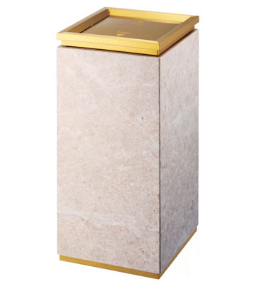 禮堂座地鈦金垃圾桶