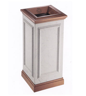 商業(yè)門店鈦金垃圾桶