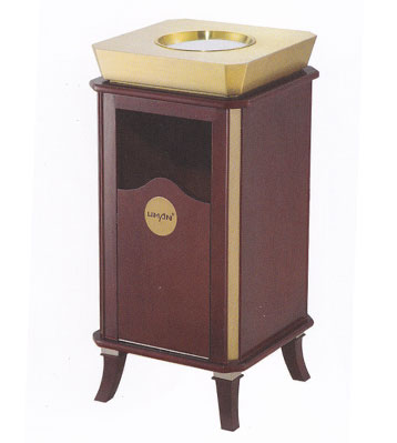 精品中式鈦金垃圾桶