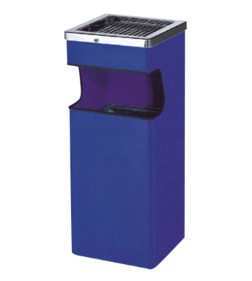 圓角方形鐵皮垃圾桶