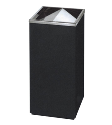 轉蓋鐵皮垃圾桶