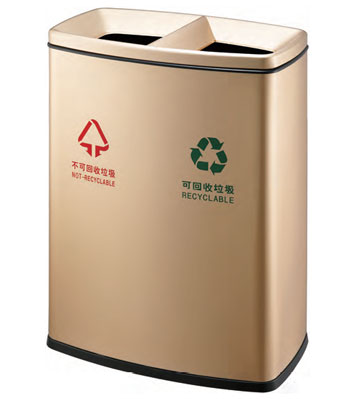 分類烤漆鐵皮垃圾桶