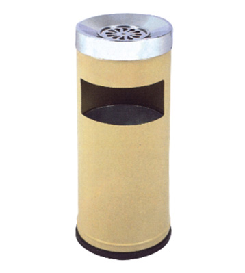 高頭斜口鐵皮垃圾桶