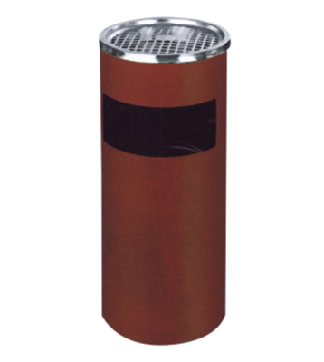 鋼頭酒店座地鐵皮垃圾桶