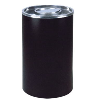 美式商場(chǎng)翻蓋鐵皮垃圾桶