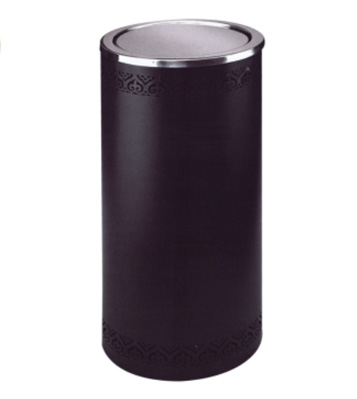 港式花邊鐵皮垃圾桶
