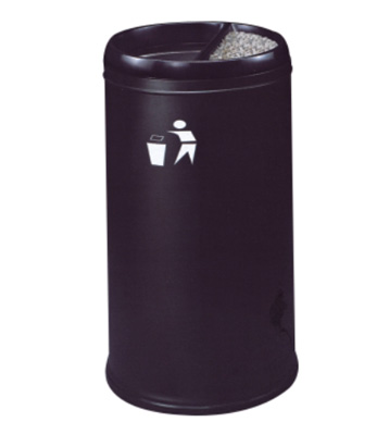 商務(wù)酒店防火鐵皮垃圾桶