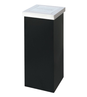 方形樓道鐵皮垃圾桶